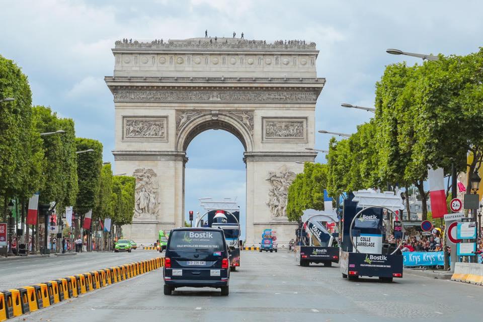 Компания Bostik стала официальным партнером знаменитой велогонки Tour de France