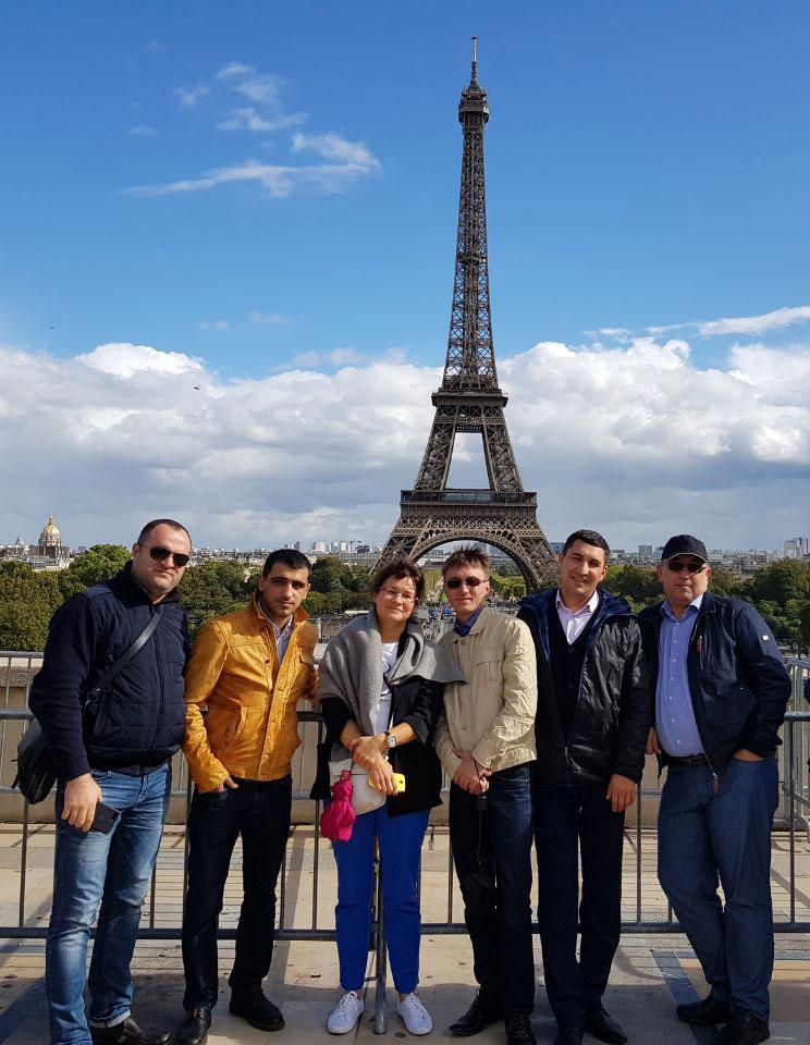 Поездка в Париж дистрибьюторов-победителей мотивационной программы Bostik «Силы Ван-дер-Ваальса»